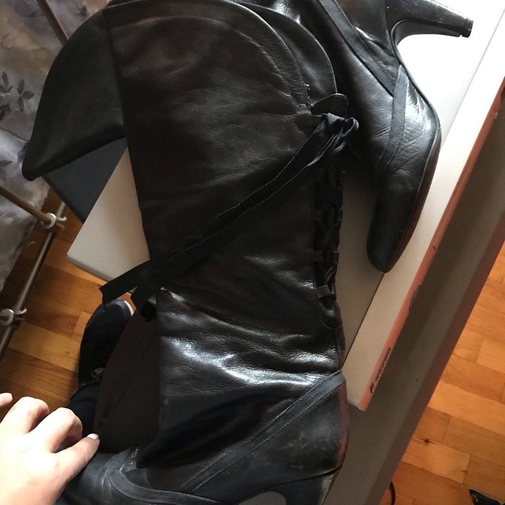 Lace up boots
